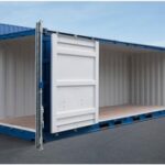 20FT Open Side New (One Trip) Shipping Container Blue