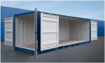 20FT Open Side New (One Trip) Shipping Container Blue