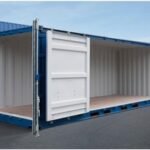20FT Open Side New (One Trip) Shipping Container Blue